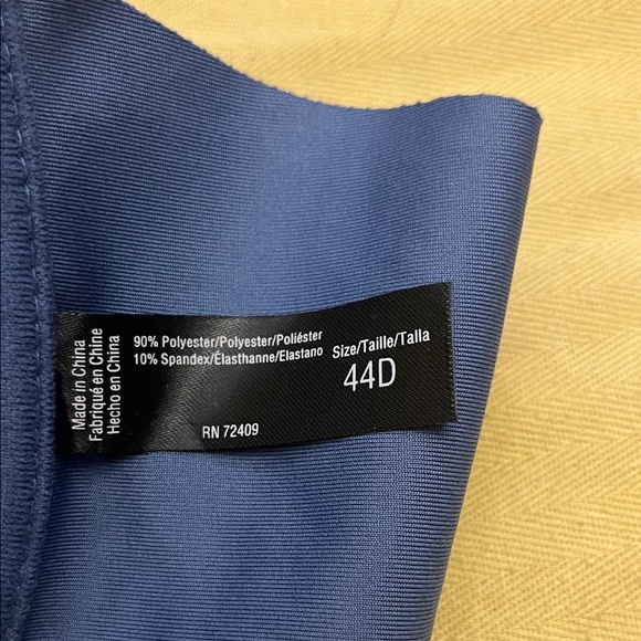 Rene Rofe Navy Lace Back Bra - Picture 6 of 6